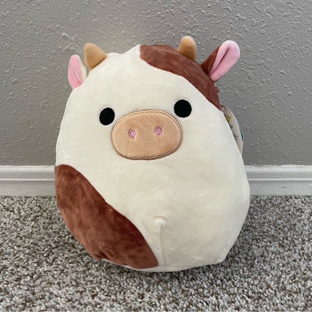 Ronnie the Cow Squishmallow 7” NWT